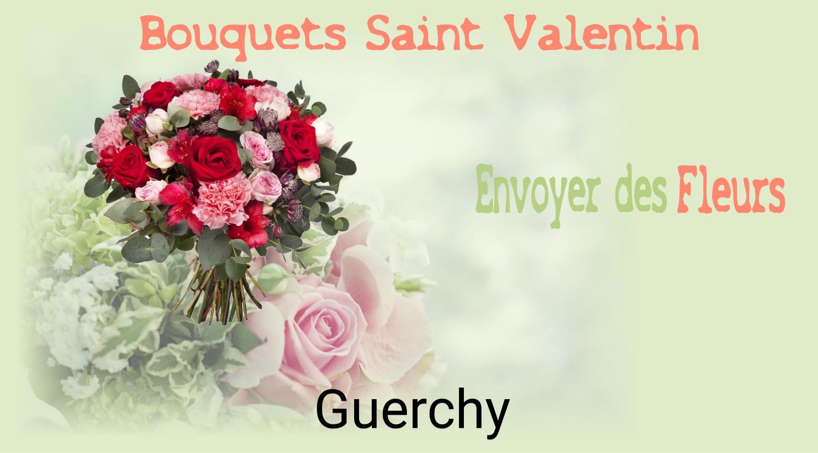 Roses de Saint-Valentin livrées à Guerchy